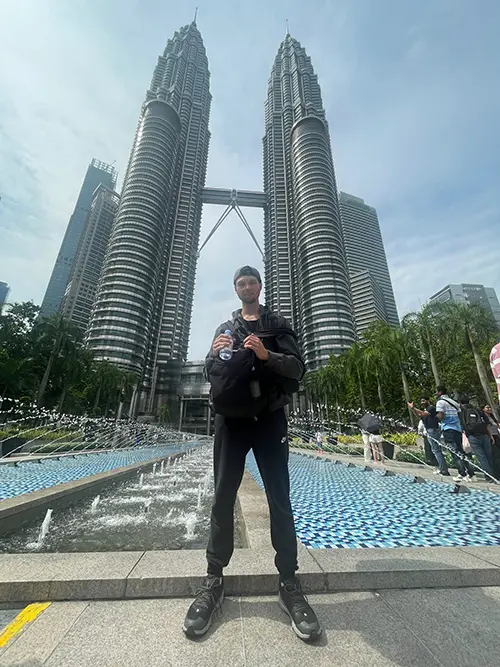 Aurélien à Kuala Lumpur - Photo © Aurélien